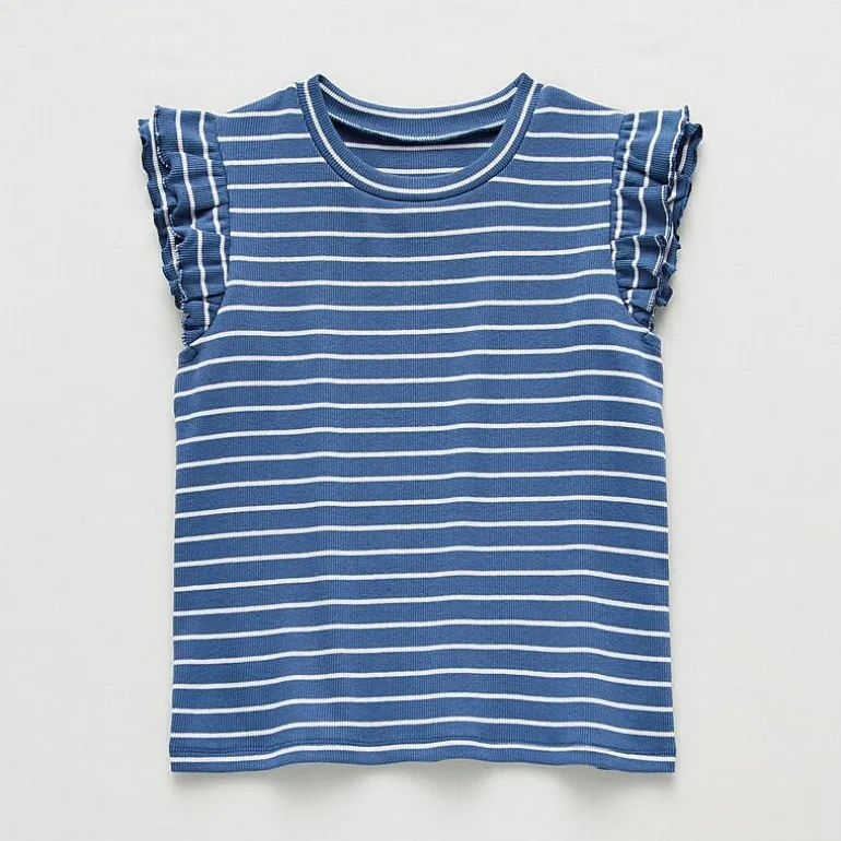 Thereabouts Little & Big Kid Girls Crew Neck Short Sleeve T-Shirt