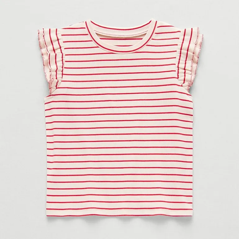 Thereabouts Little & Big Kid Girls Crew Neck Short Sleeve T-Shirt