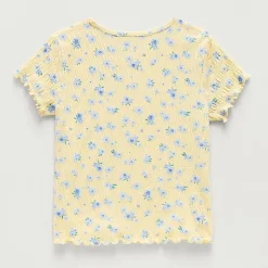 Thereabouts Little & Big Kid Girls Round Neck Short Sleeve T-Shirt