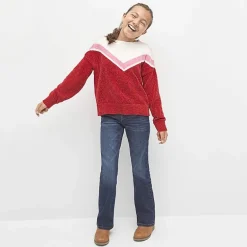 Thereabouts Little & Big Kid Girls Adjustable Waist Stretch Fabric Superflex Bootcut Jean