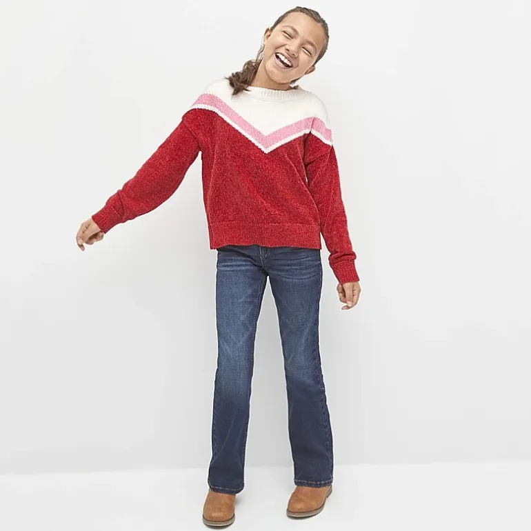 Thereabouts Little & Big Kid Girls Adjustable Waist Stretch Fabric Superflex Bootcut Jean