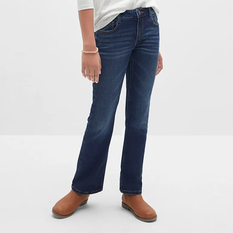 Thereabouts Little & Big Kid Girls Adjustable Waist Stretch Fabric Superflex Bootcut Jean