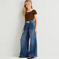 Thereabouts Little & Big Kid Girls Stretch Fabric Loose Fit Jean
