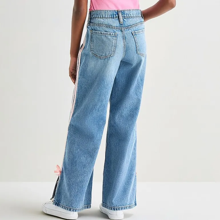 Thereabouts Little & Big Kid Girls Adjustable Waist Low Rise Baggy Fit Jean