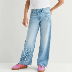 Thereabouts Little & Big Kid Girls Wide Leg Jean