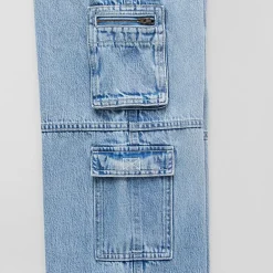 Thereabouts Little & Big Kid Girls Cargo Low Rise Loose Fit Cargo Jean