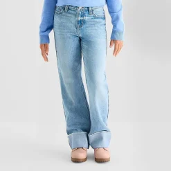 Thereabouts Little & Big Kid Girls Wide Leg Jean