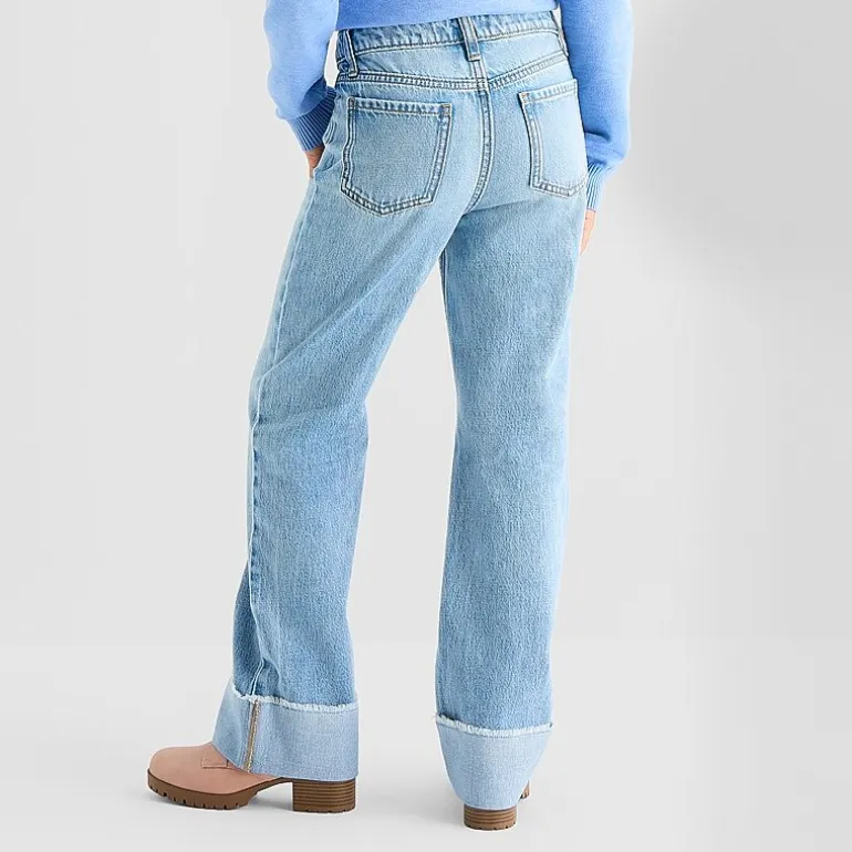 Thereabouts Little & Big Kid Girls Wide Leg Jean