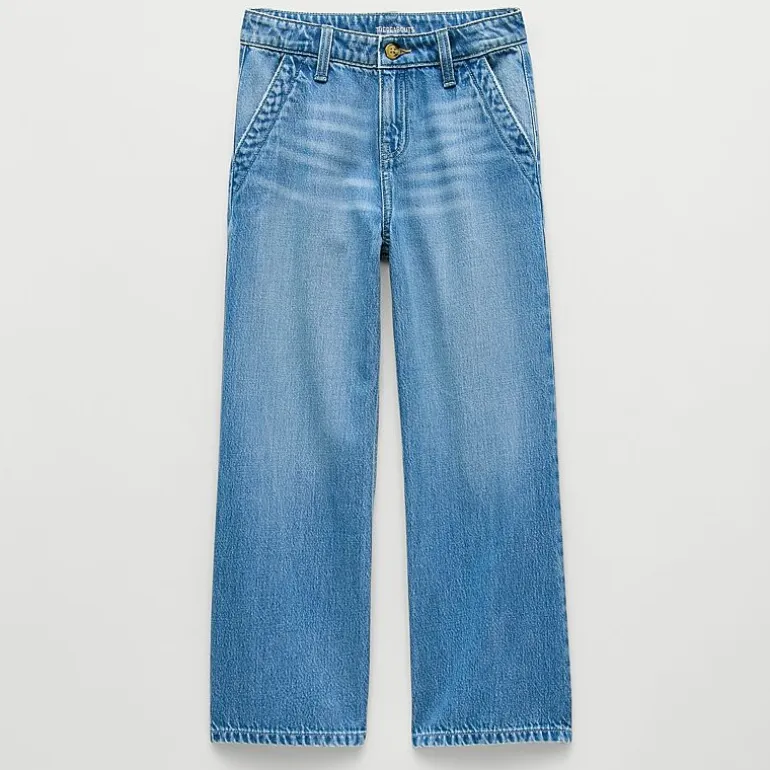 Thereabouts Little & Big Kid Girls Adjustable Waist Cropped Jean