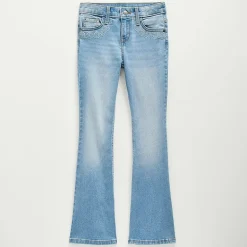 Thereabouts Little & Big Kid Girls Mid Rise Flare Leg Jean