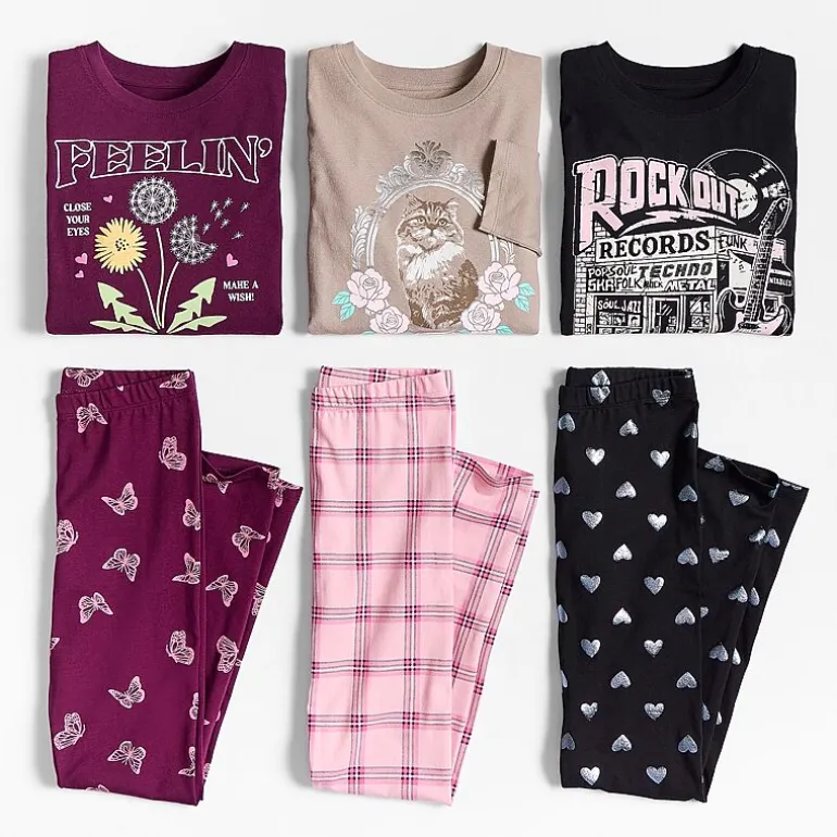 Thereabouts Little & Big Kid Girls 24" Full Length Leggings