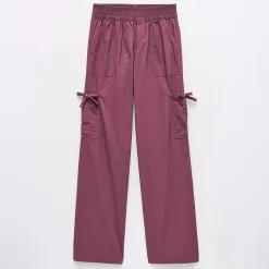 Thereabouts Little & Big Kid Girls Mid Rise Wide Leg Cargo Pant