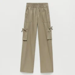 Thereabouts Little & Big Kid Girls Mid Rise Wide Leg Cargo Pant