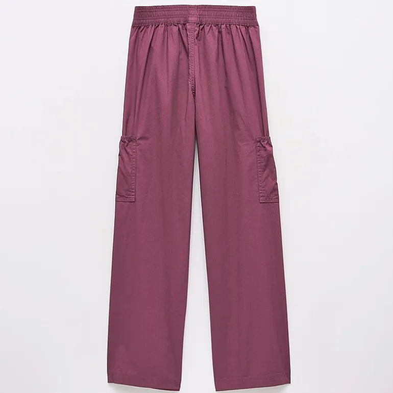 Thereabouts Little & Big Kid Girls Mid Rise Wide Leg Cargo Pant