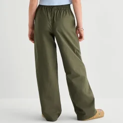 Thereabouts Little & Big Kid Girls Stretch Fabric Mid Rise Straight Cargo Pant