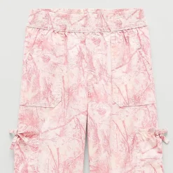 Thereabouts Little & Big Kid Girls Mid Rise Straight Cargo Pant