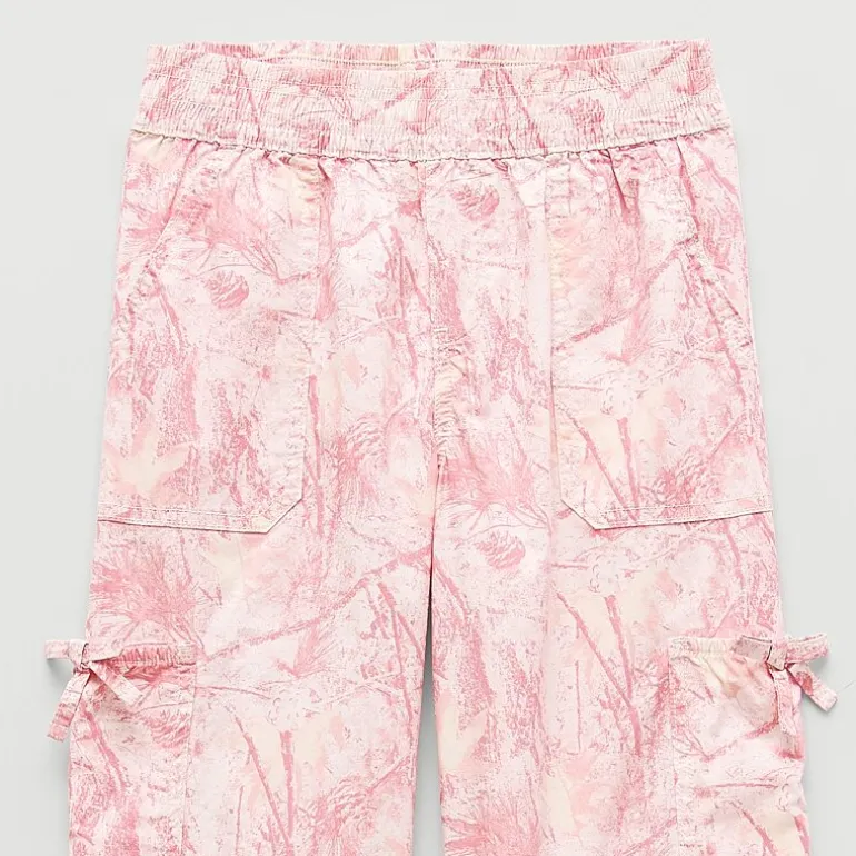 Thereabouts Little & Big Kid Girls Mid Rise Straight Cargo Pant