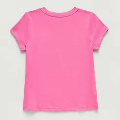 Thereabouts Little & Big Kid Girls Crew Neck Short Sleeve Classic Fit Graphic T-Shirt