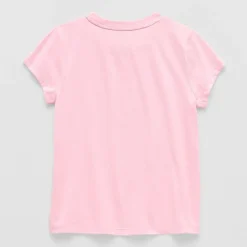 Thereabouts Little & Big Kid Girls Crew Neck Short Sleeve Classic Fit Graphic T-Shirt
