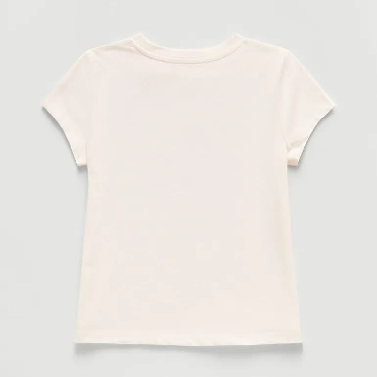 Thereabouts Little & Big Kid Girls Crew Neck Short Sleeve Classic Fit Graphic T-Shirt