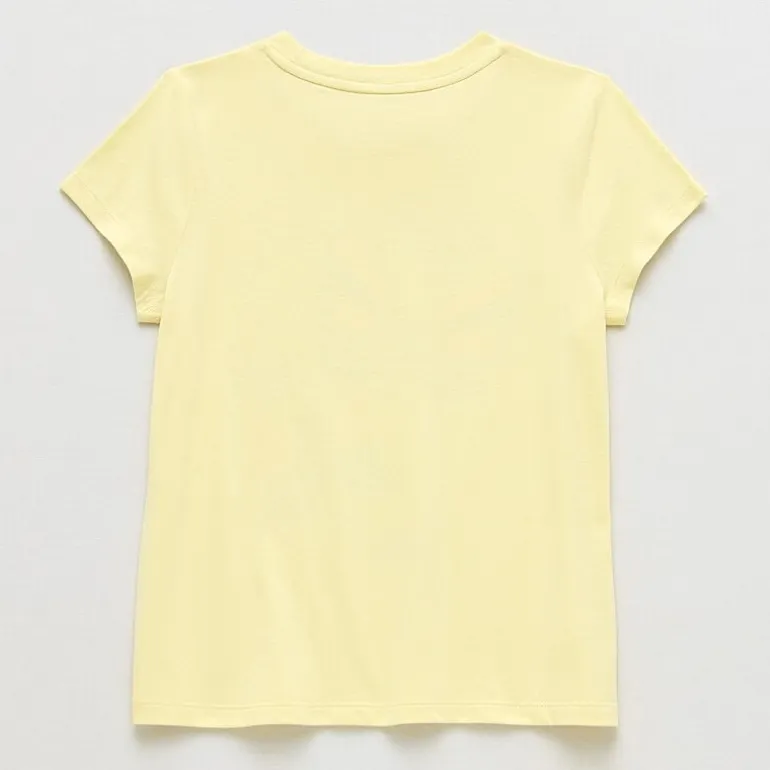 Thereabouts Little & Big Kid Girls Crew Neck Short Sleeve Classic Fit Graphic T-Shirt