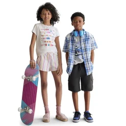 Thereabouts Little & Big Kid Girls Crew Neck Short Sleeve Classic Fit Graphic T-Shirt