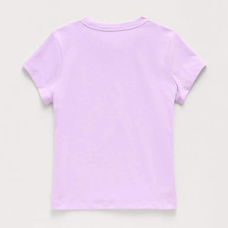 Thereabouts Little & Big Kid Girls Crew Neck Short Sleeve Classic Fit Graphic T-Shirt