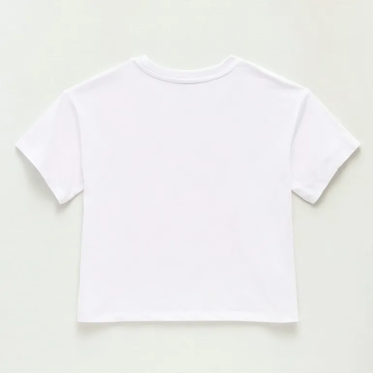 Thereabouts Little & Big Kid Girls Crew Neck Short Sleeve Boxy Fit Graphic T-Shirt