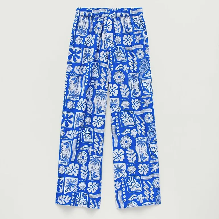Thereabouts Little & Big Kid Girls Mid Rise Wide Leg Regular Fit Pull-On Pant