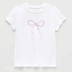 Thereabouts Little & Big Kid Girls Round Neck Short Sleeve T-Shirt