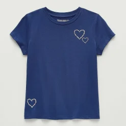 Thereabouts Little & Big Kid Girls Round Neck Short Sleeve T-Shirt