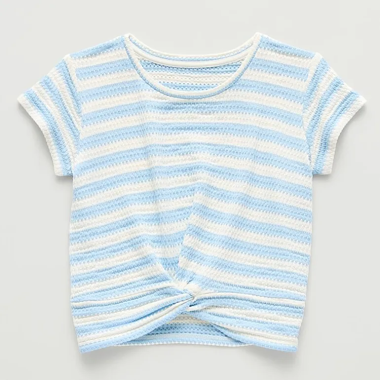 Thereabouts Little & Big Kid Girls Crew Neck Short Sleeve T-Shirt