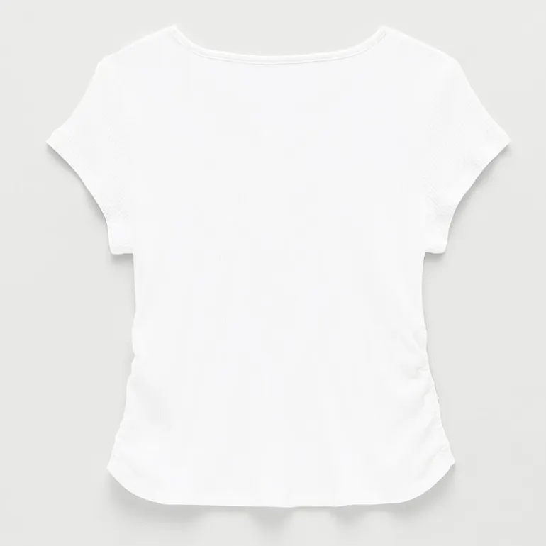Thereabouts Little & Big Kid Girls Round Neck Short Sleeve T-Shirt