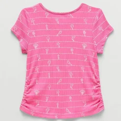 Thereabouts Little & Big Kid Girls Round Neck Short Sleeve T-Shirt