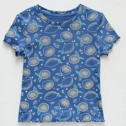 Thereabouts Little & Big Kid Girls Crew Neck Short Sleeve T-Shirt