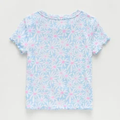 Thereabouts Little & Big Kid Girls Crew Neck Short Sleeve T-Shirt