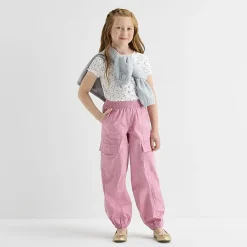 Thereabouts Little & Big Kid Girls Crew Neck Short Sleeve T-Shirt