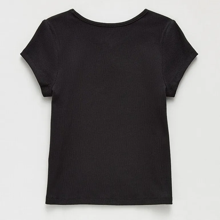 Thereabouts Little & Big Kid Girls Round Neck Short Sleeve T-Shirt