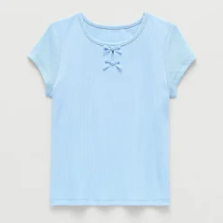 Thereabouts Little & Big Kid Girls Round Neck Short Sleeve T-Shirt