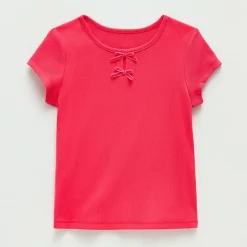 Thereabouts Little & Big Kid Girls Round Neck Short Sleeve T-Shirt