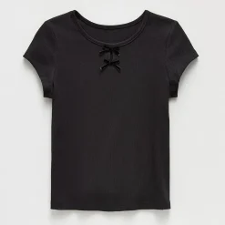 Thereabouts Little & Big Kid Girls Round Neck Short Sleeve T-Shirt