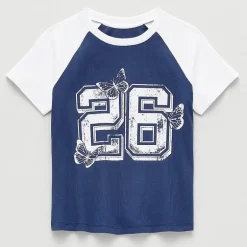 Thereabouts Little & Big Kid Girls Round Neck Short Sleeve T-Shirt
