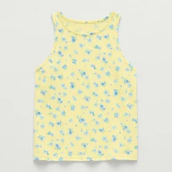 Thereabouts Little & Big Kid Girls Crew Neck Sleeveless Tank Top