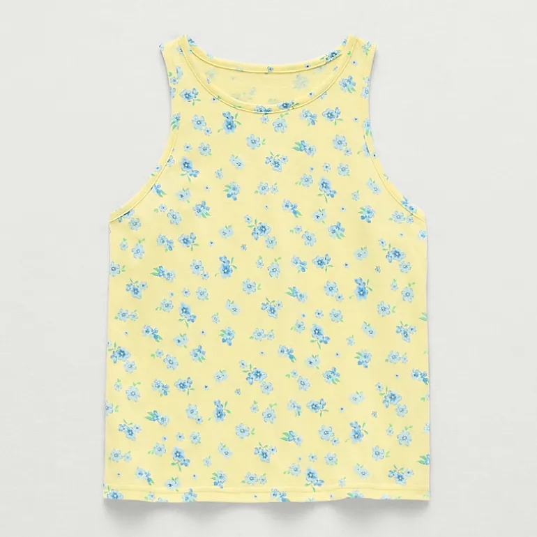 Thereabouts Little & Big Kid Girls Crew Neck Sleeveless Tank Top