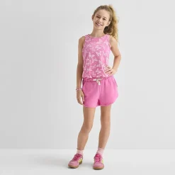 Thereabouts Little & Big Kid Girls Crew Neck Sleeveless Tank Top