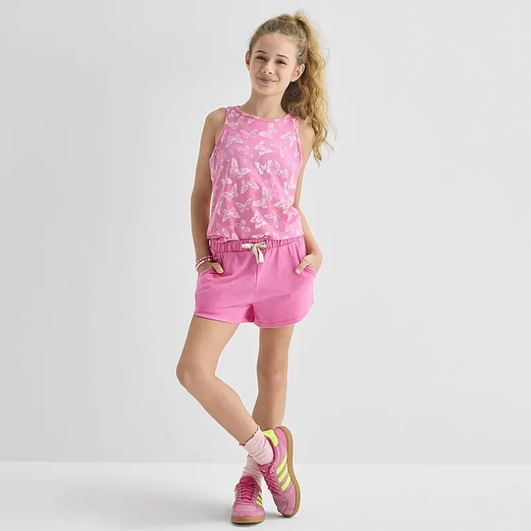 Thereabouts Little & Big Kid Girls Crew Neck Sleeveless Tank Top