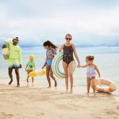 Thereabouts Little & Big Kid Girls Sleeveless One Piece Swimsuit