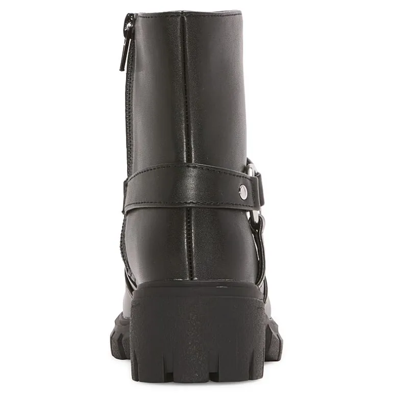 Thereabouts Little & Big Kid Girls Zuri Chunky Heel Motorcycle Boots