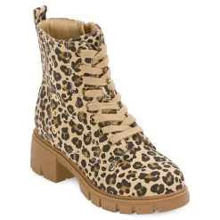 Thereabouts Little & Big Kid Girls Blakely Chunky Heel Motorcycle Boots