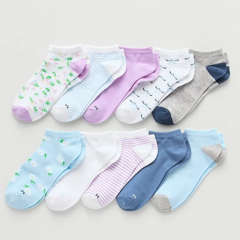 Thereabouts Little & Big Kid Girls Low Cut Socks